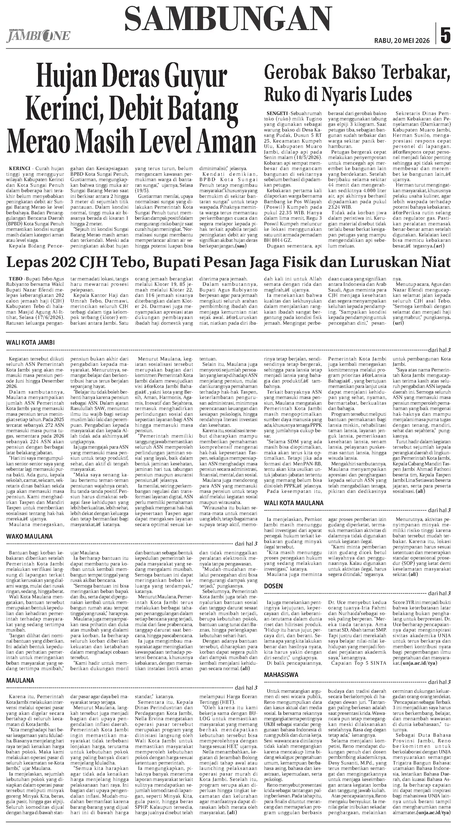 Halaman Koran